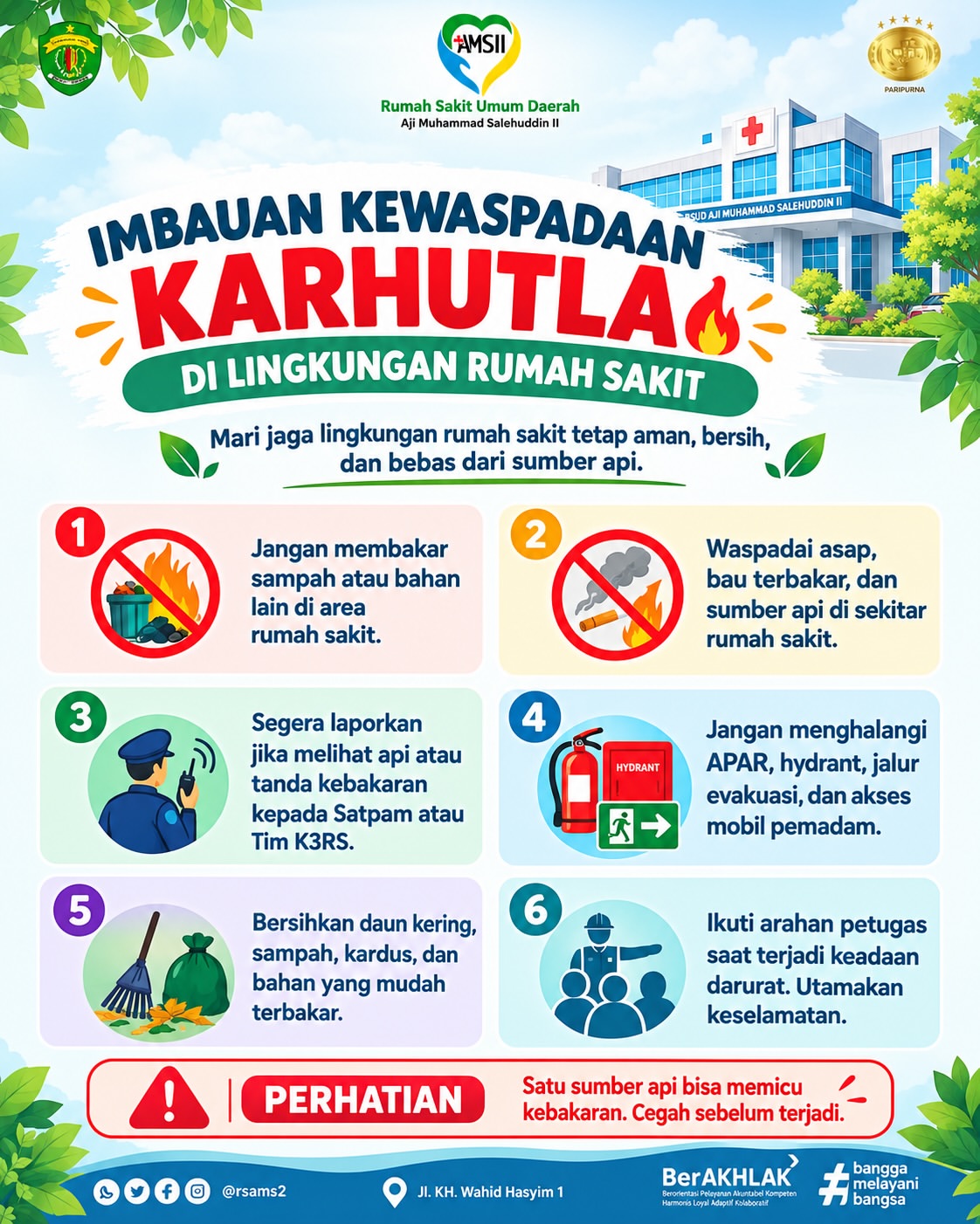 IMBAUAN KEWASPADAAN KABUT ASAP & KARHUTLA