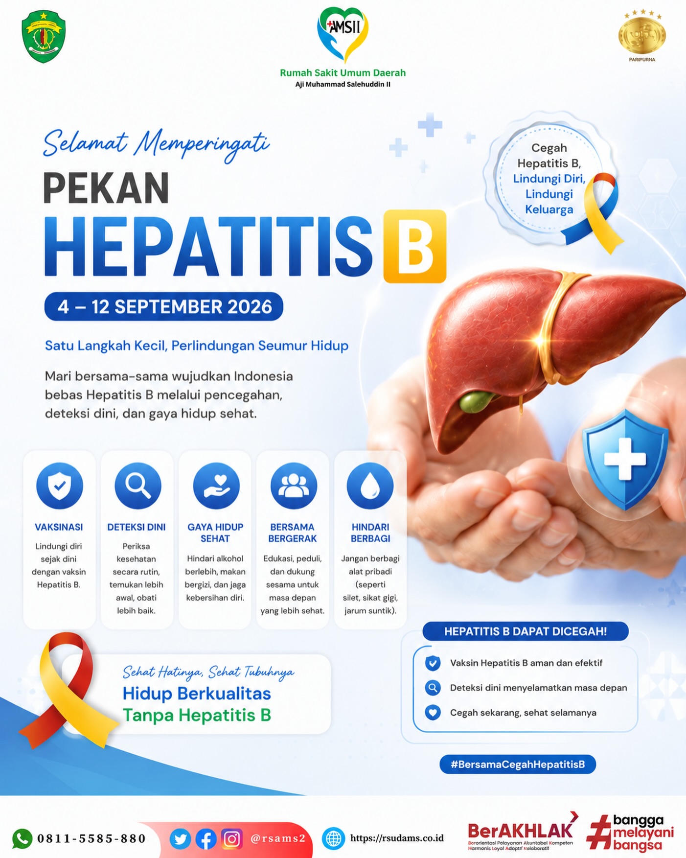 PEKAN HEPATITIS B | 4–12 SEPTEMBER 2026