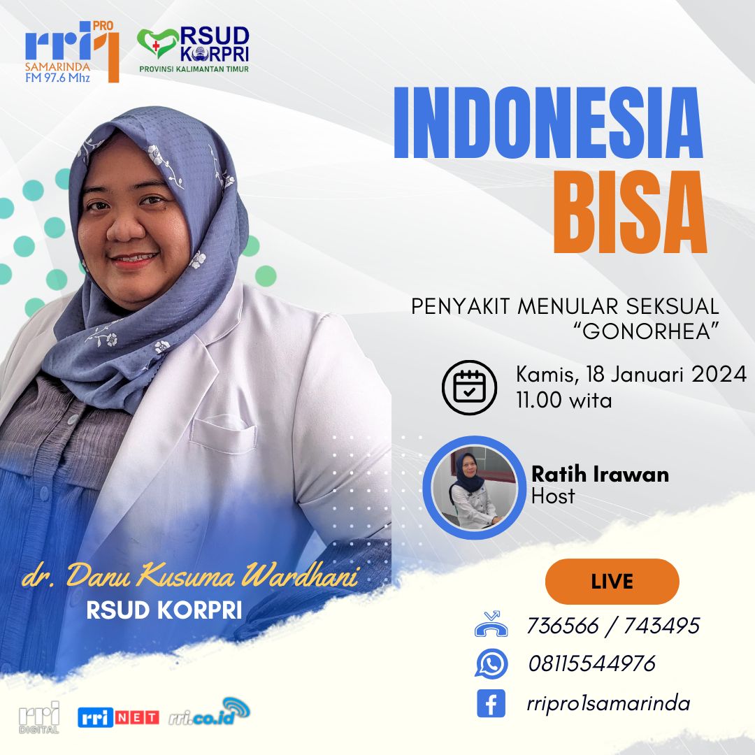 Penyakit Menular Seksual (Gonorhea) Dengarkan Selengkapnya hanya di rripro1 FM 97,6