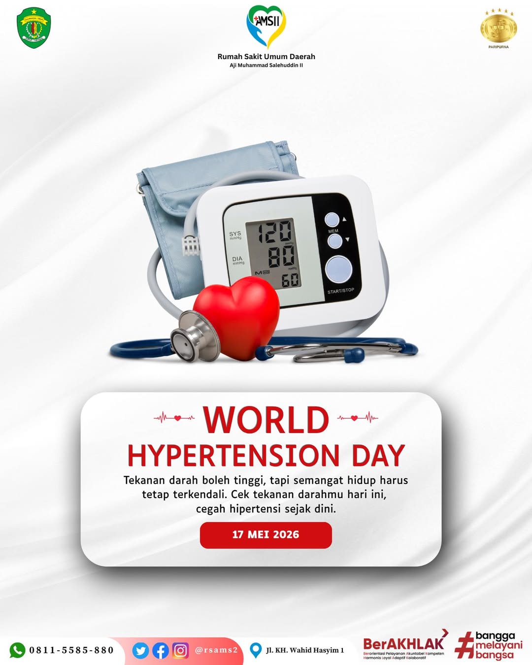 Selamat Hari Hipertensi Sedunia.