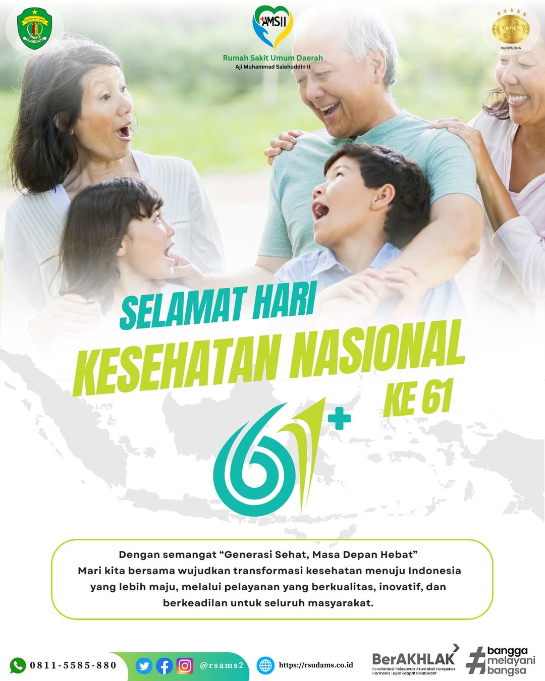 Selamat Hari Kesehatan Nasional ke-61!